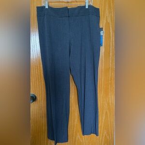 Style & Co petite straight leg grey pants